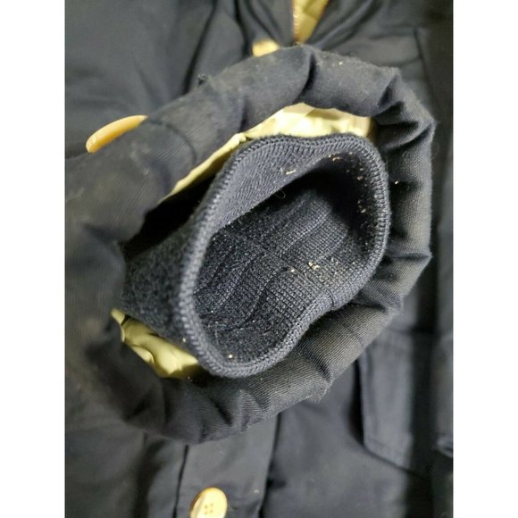 Penfield Trailwear Hooded Hudson Wax Cloth Size Medium Navy Blue - Picture 7 of 12